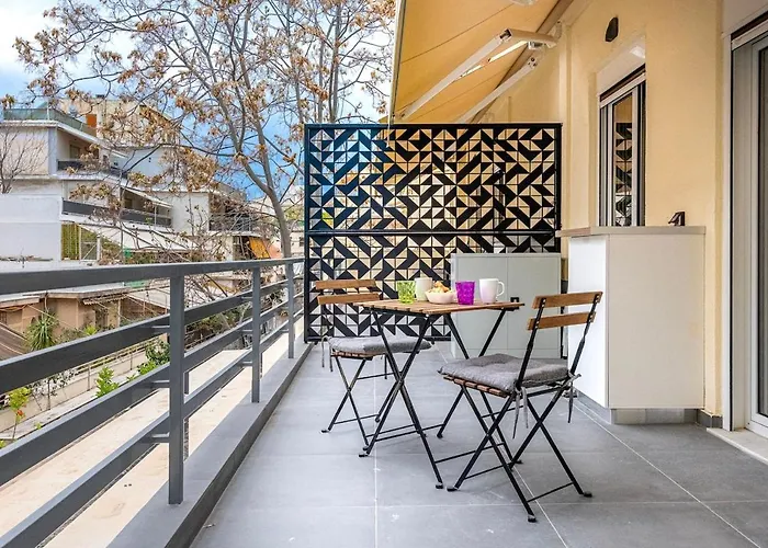 Cozy 1Br With Balcony In Kipseli